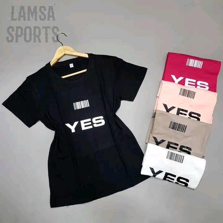 تيشرت YES أوفر سايز2100da