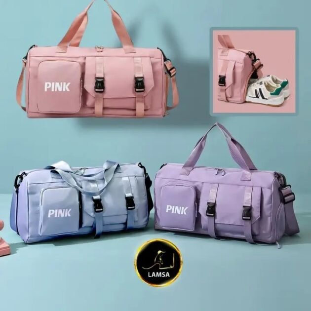 حقيبةPINK بجيب رياضي