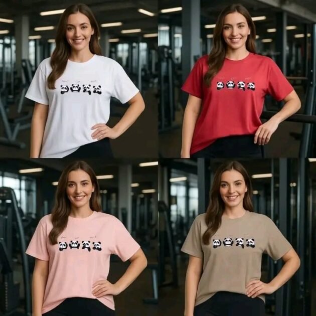 تيشرت باندا قطن  صيفي 🐼2100da