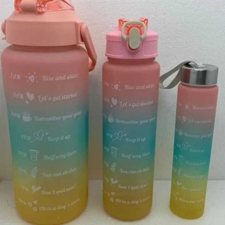 قارورات ماء رياضية(3قطع) 'بتدرج الكمية"2800da - الصورة 5