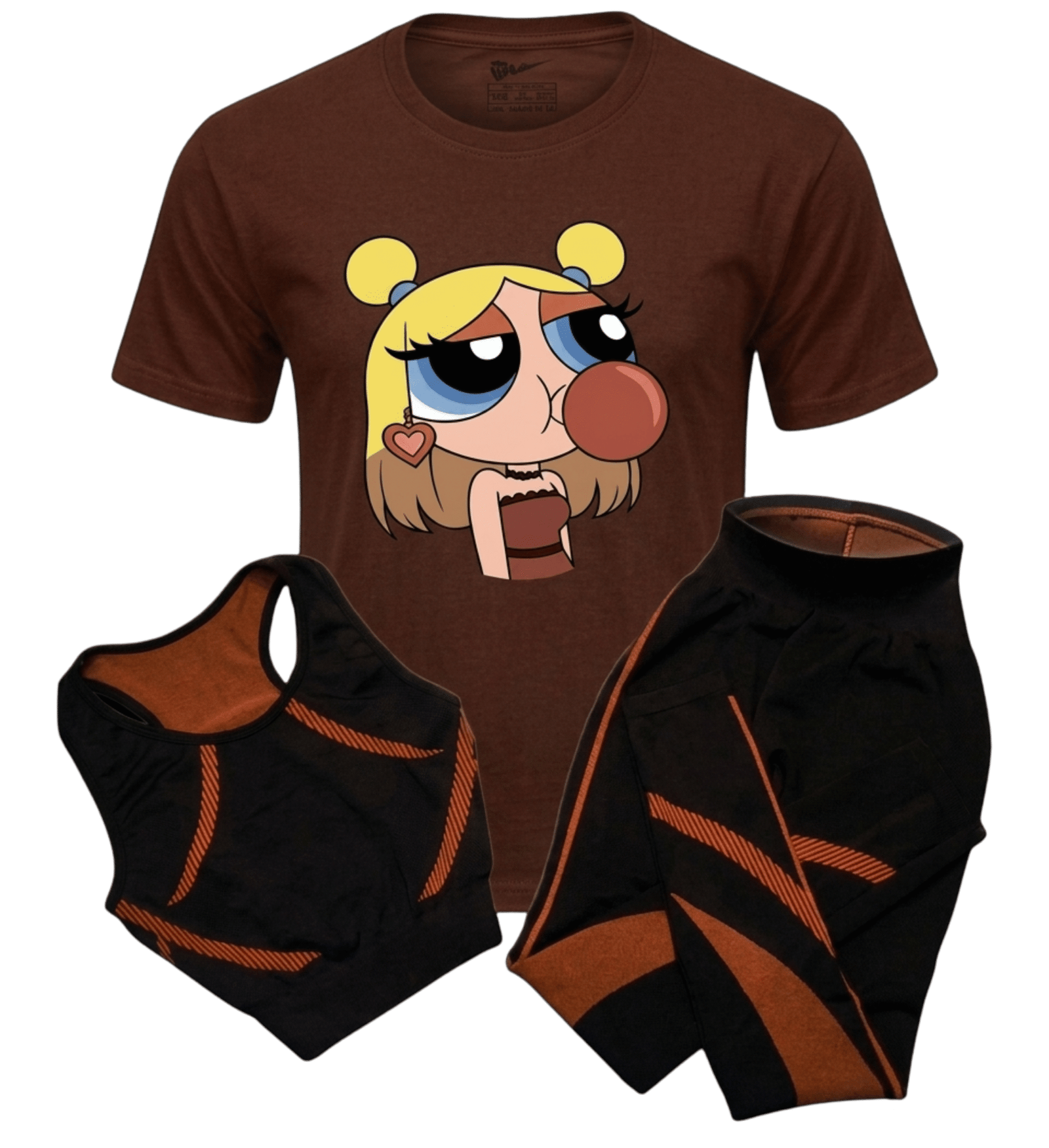 طقم Powerpuff الرياضي